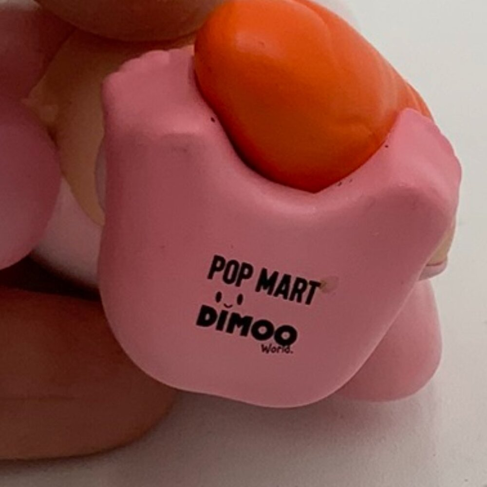 POP MART x DIMOO WORLD Forest Night Sleepy Bunny Mini Figure Designer Toy EUC - Picture 6 of 6